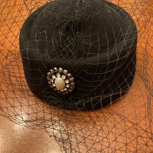Pillbox Hat with veil